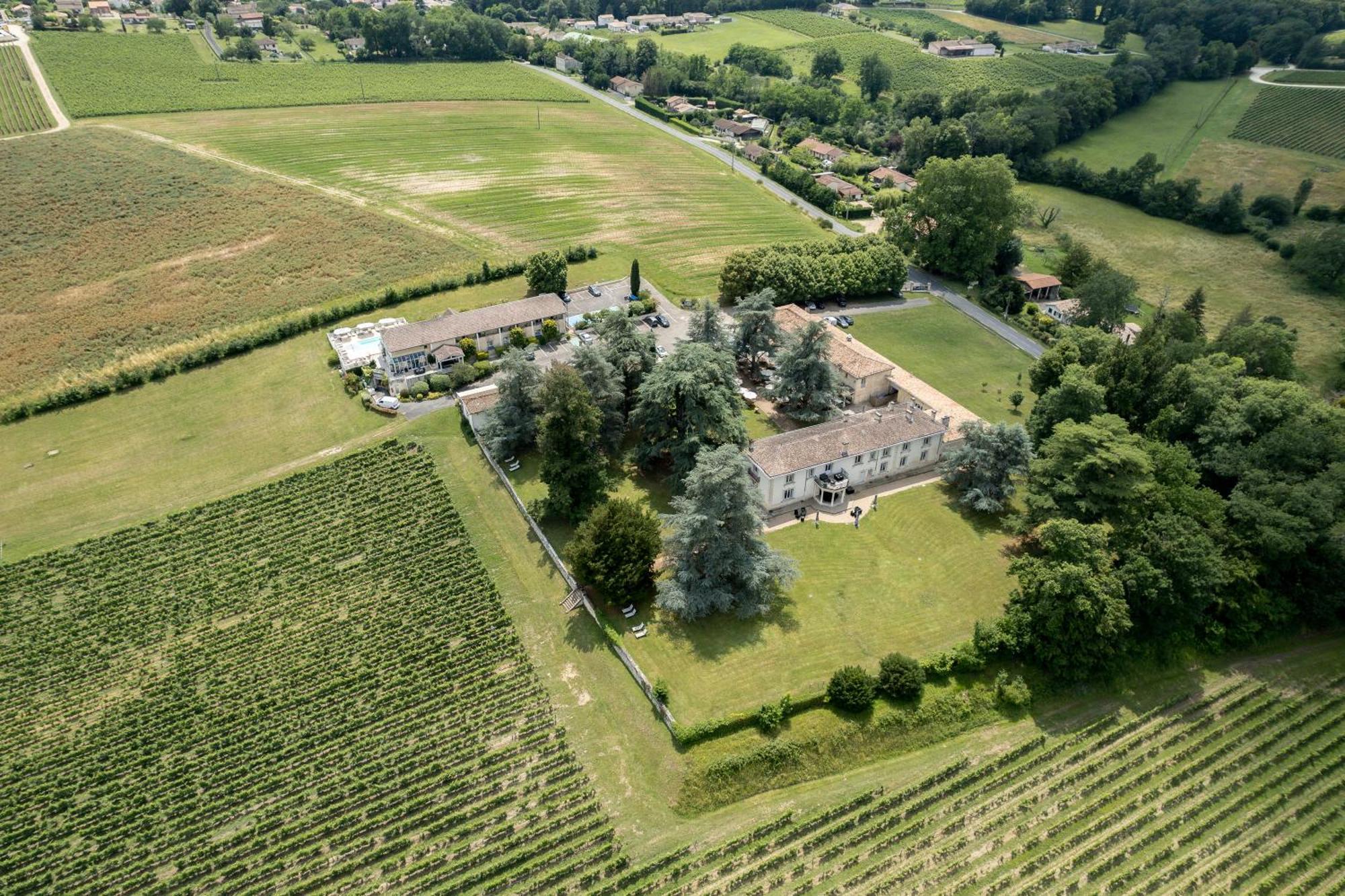 Pey La Tour - Logis Hotels & Restaurant Salleboeuf Kültér fotó