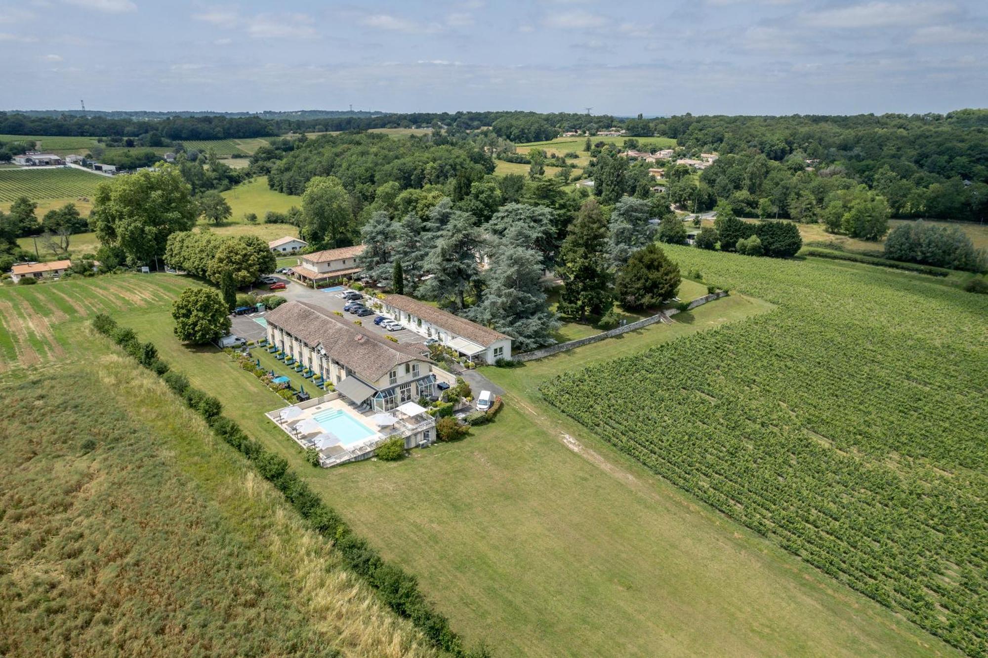Pey La Tour - Logis Hotels & Restaurant Salleboeuf Kültér fotó