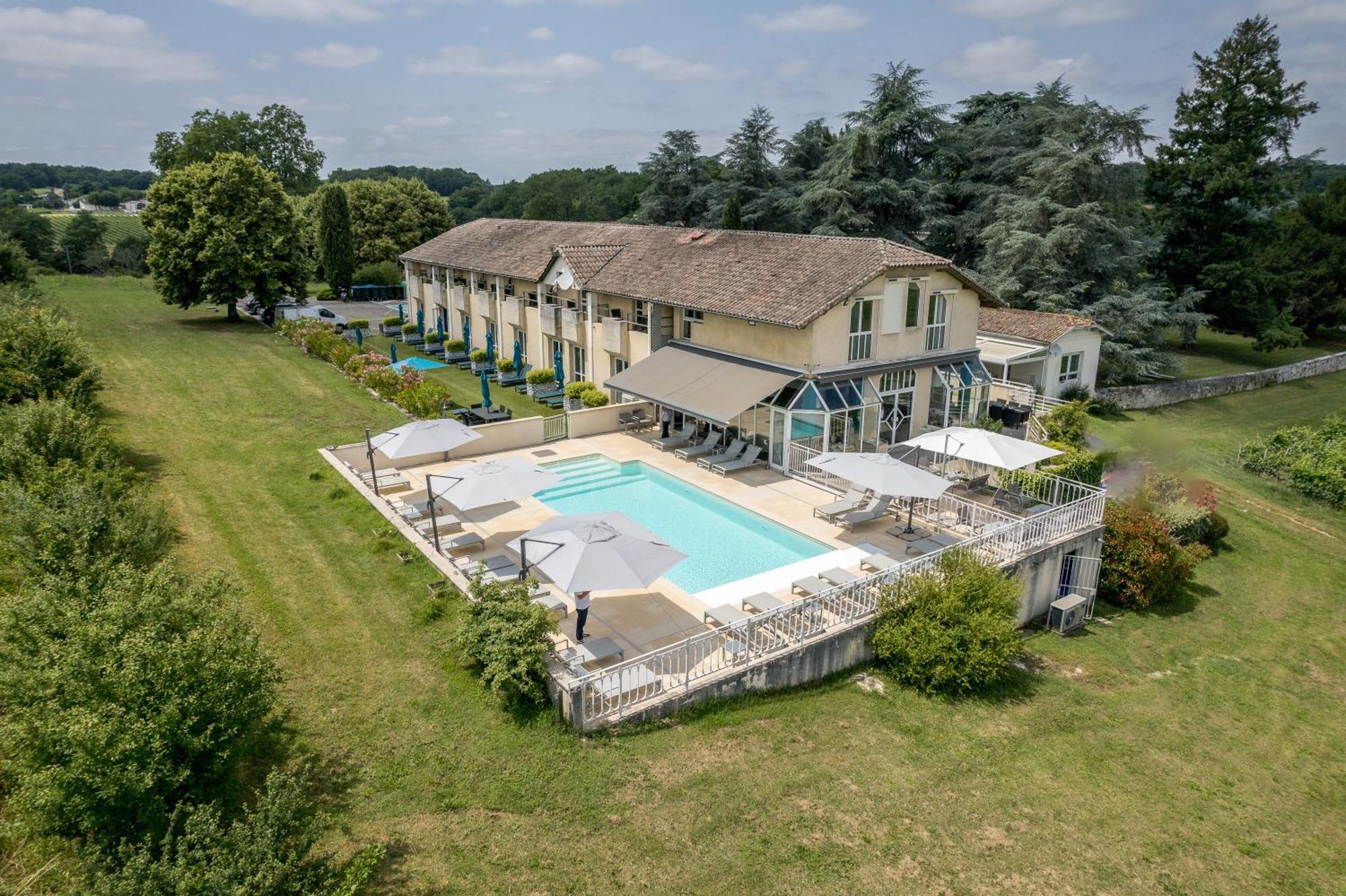 Pey La Tour - Logis Hotels & Restaurant Salleboeuf Kültér fotó