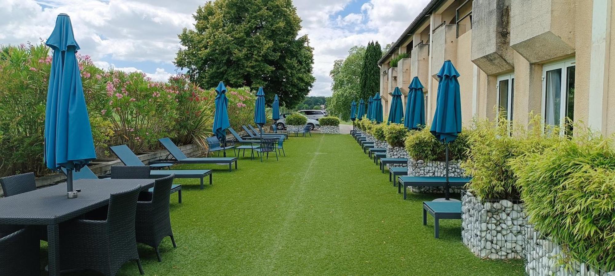 Pey La Tour - Logis Hotels & Restaurant Salleboeuf Kültér fotó
